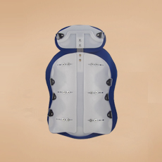 Combination jacket back frame carrier